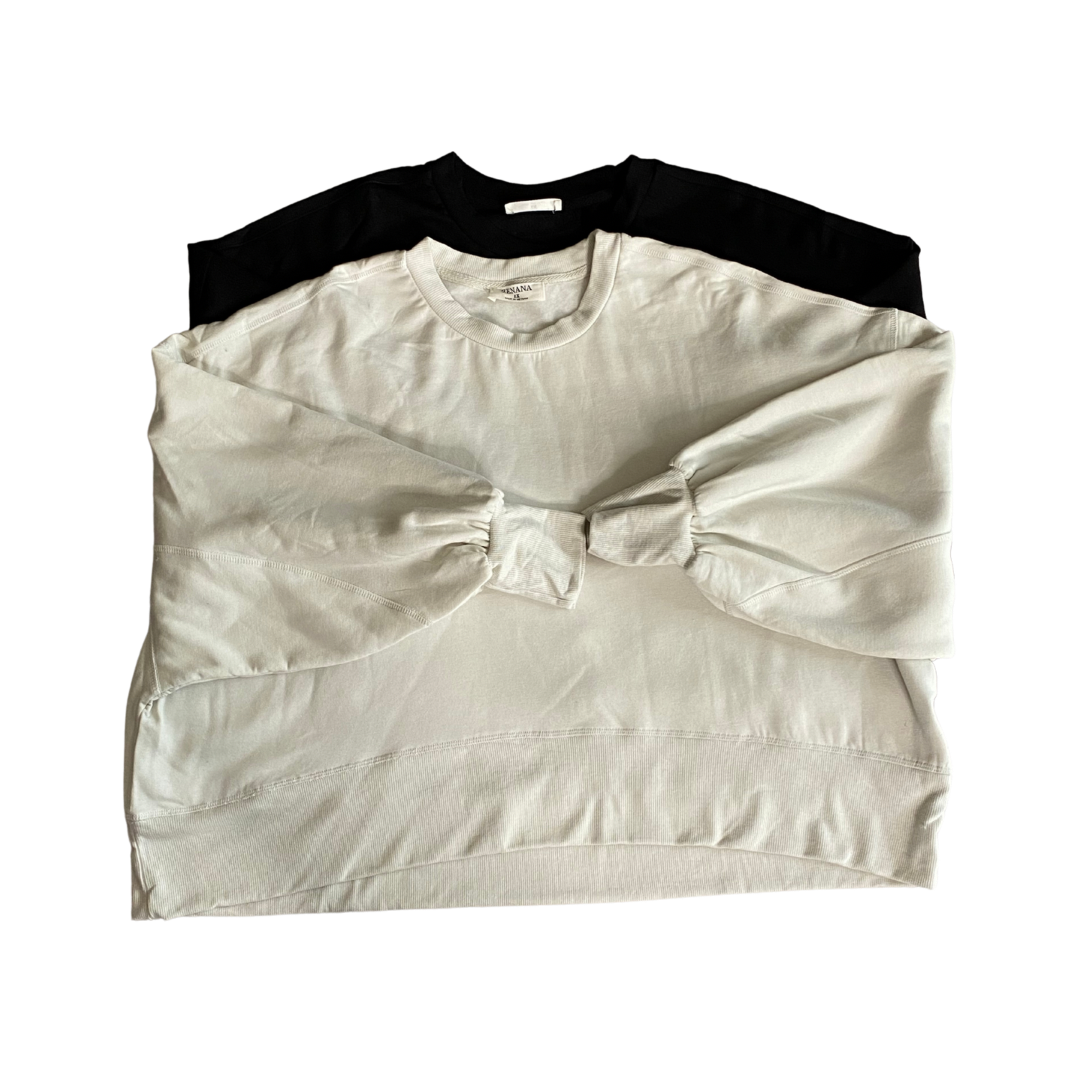 Cozy crop sweater-Plus