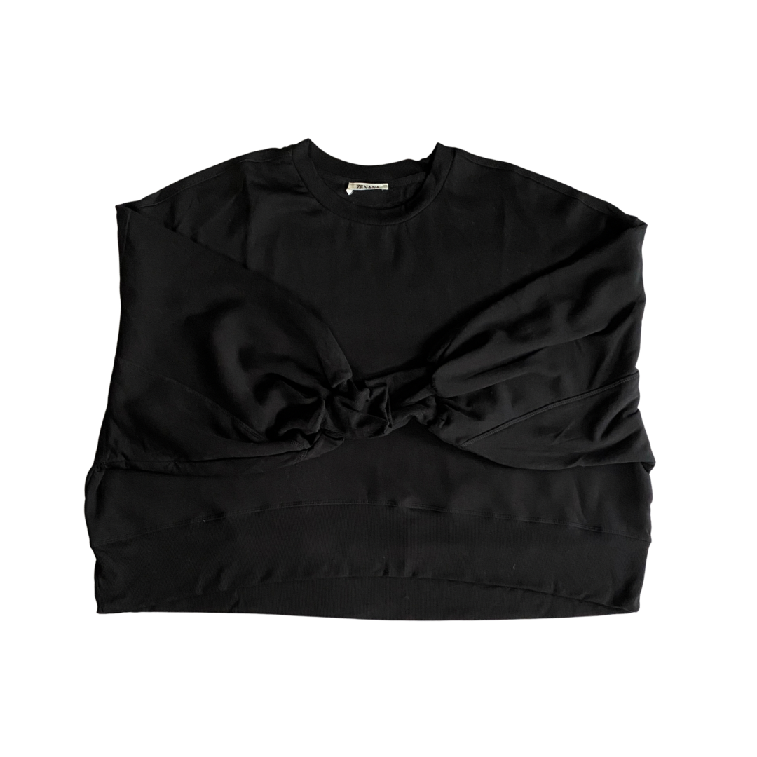 Cozy crop sweater-Plus