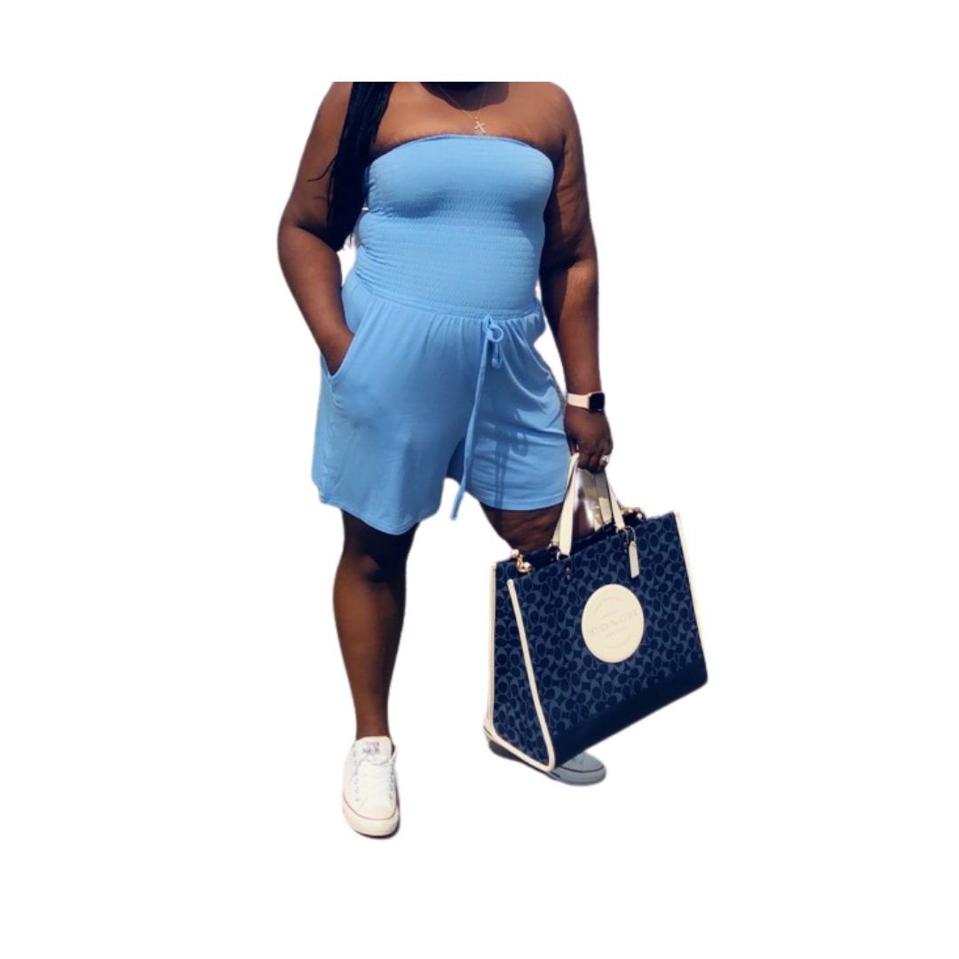 Bella blue romper